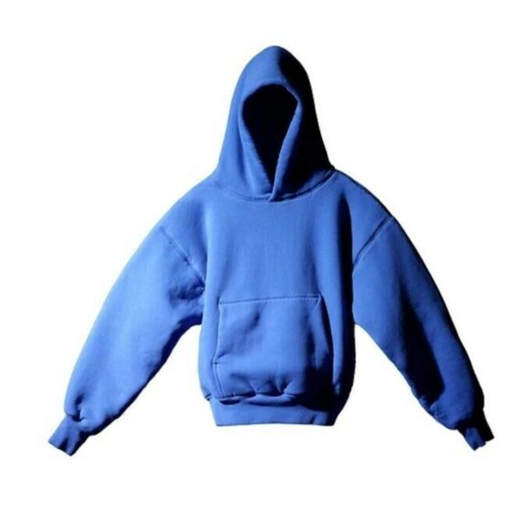 Gap x Yeezy Blue Unisex Hoodie Small - Picture 1 of 7